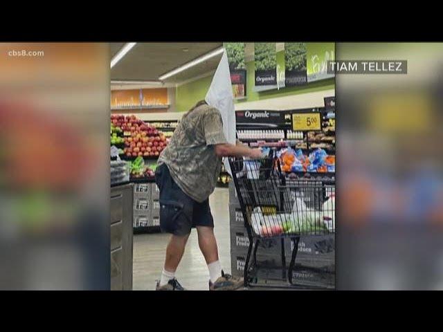 Man wears KKK hood to Santee grocery store