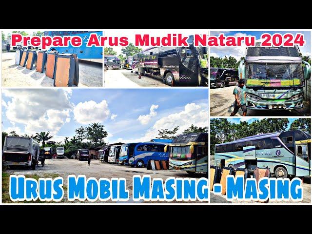 Sibuk Urus Mobil Masing - Masing. Persiapan Arus Mudik Nataru. Pemain Siantar & Medan Kumpul Disini.