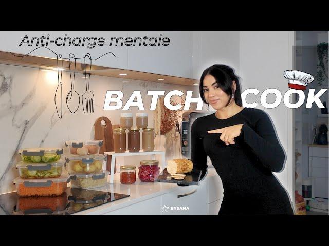 Mon Batchcooking Anti-Charge Mentale | Mon Organisation Après Les Courses | Astuces & Idées Repas