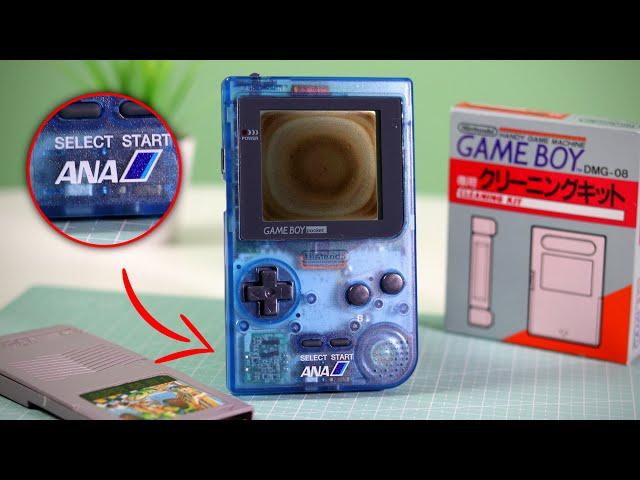 Rare ANA GameBoy Pocket FULL Restoration!