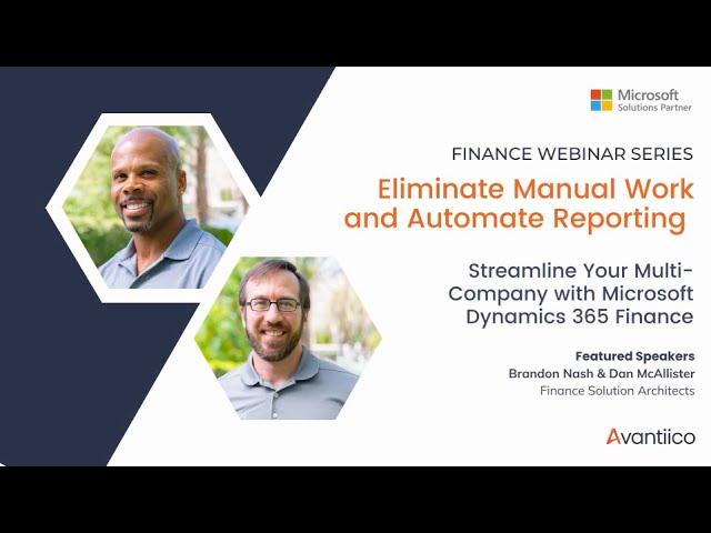 Eliminate Manual Work & Automate Reporting With AMCS for Microsoft Dynamics 365 | Webinar Session 2