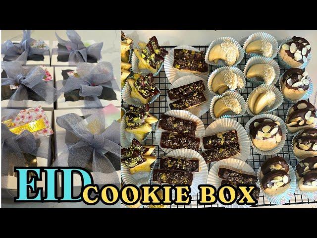 1 Dough 4 Cookies ~ DIY Cookie Gift Box for ANY occasion! ~ Eid Treats ~ Eid Cookie box