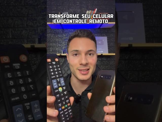 CELULAR = CONTROLE REMOTO DE TV #dicas #celular #android #samsung #androidtips #smartphone