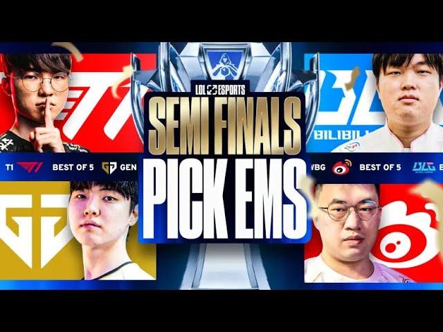 CAEDREL'S SEMIFINALS PICKEMS