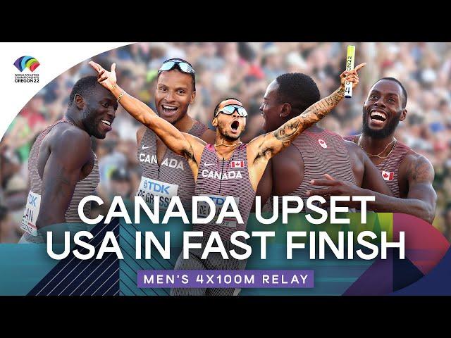 Men's 4x100m Final | World Athletics Championships Oregon 2022