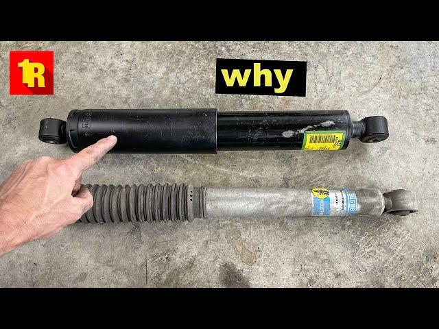 Here's Why You NEVER MESS WITH Your FACTORY INSTALLED SHOCKS!!