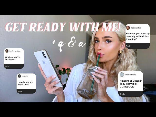 GRWM: day in my life, everyday makeup routine + q+a!