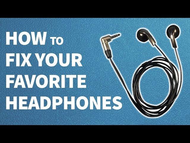 How to fix your favorite headphones (mini jack replacement) || How-to-fix tutorial