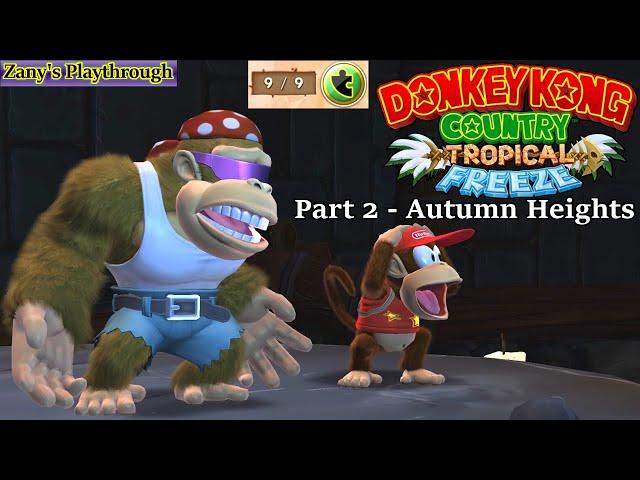 Donkey Kong Country Tropical Freeze: Puzzle Piece Playthrough Part 2