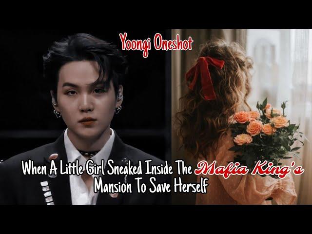 When A Little Girl Sneaked Inside the Mafia king's Mansion To Save Herself #yoongiff #fypシ゚