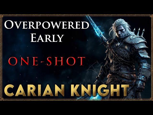 OP Early Mage Carian Knight One Shot God | Elden Ring Early Game Astrologer Mage Build Guide