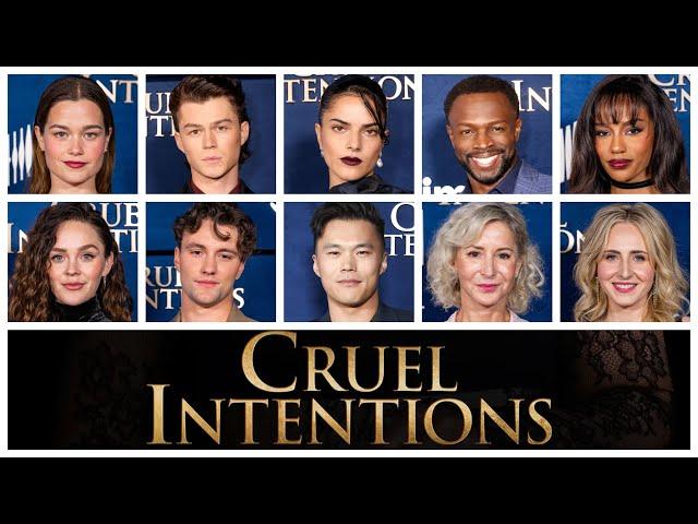 Cruel Intentions (2024) interviews - Sarah Catherine Hook, Zac Burgess, Sean Patrick Thomas & cast