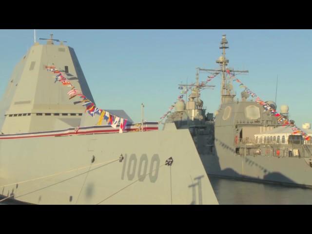 US Navy | USS Zumwalt DDG 1000 Destroyer Technological Marvel