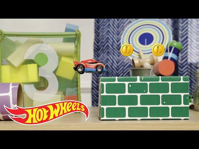 Super Mario Bros. Cars Stop Motion Action | @HotWheels