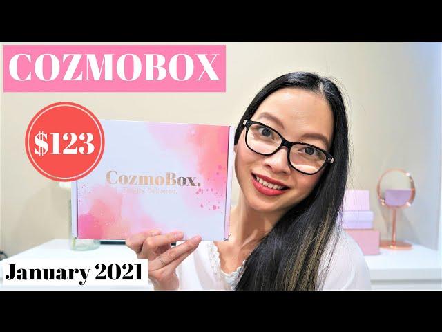 COZMOBOX JANUARY 2021 UNBOXING & REVIEW - AUSTRALIAN BEAUTY SUBSCRIPTION BOX WORTH $123 #cozmobox