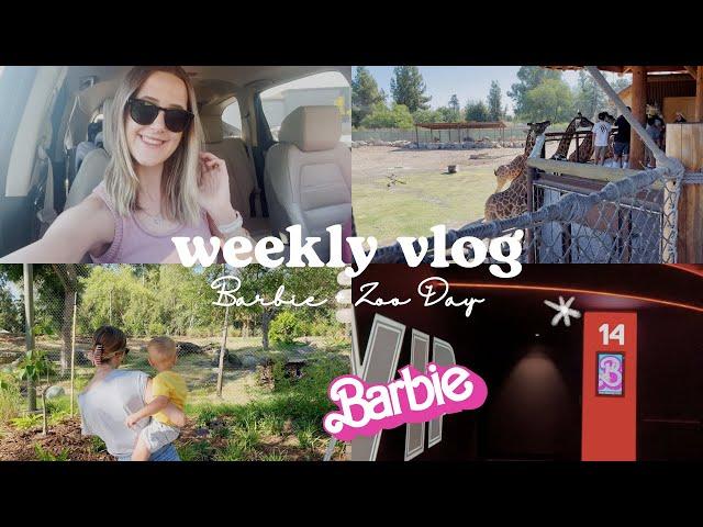 Barbie movie date + family zoo day