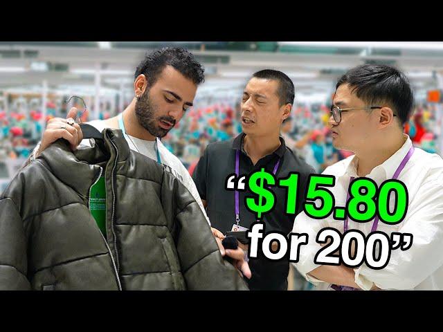 Asking Famous Clothing Factories their Prices