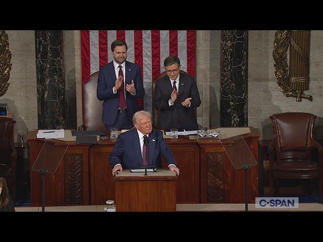 President Trump Full Speech to Joint Session of Congress