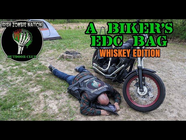 A Biker's EDC Bag - Whiskey Edition