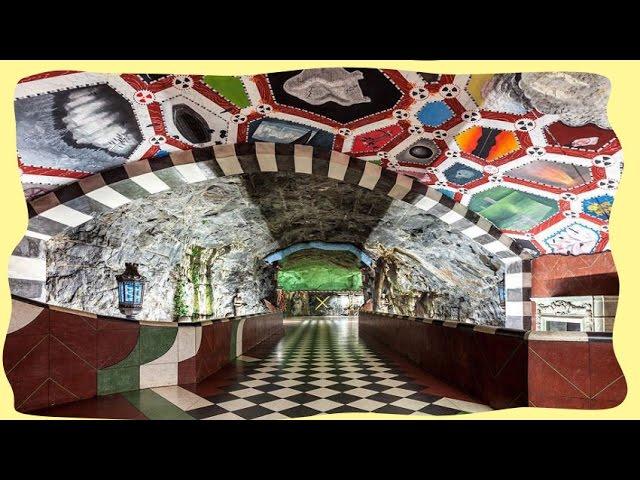 ТОП 10 САМЫХ красивых метро в мире