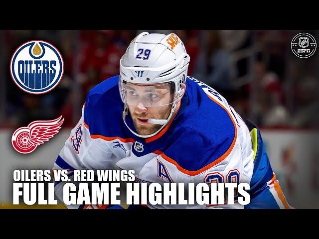 Edmonton Oilers vs. Detroit Red Wings | Full Game Highlights | ESPN NHL