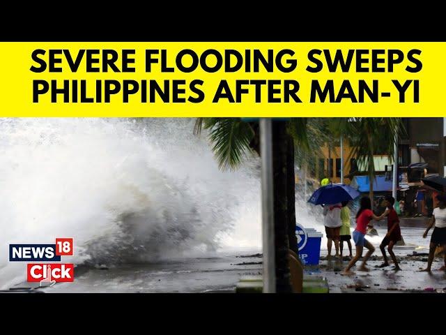 Philippines Flood Latest News: Typhoon Man-Yi Lashed Northern Philippines | World News | N18G