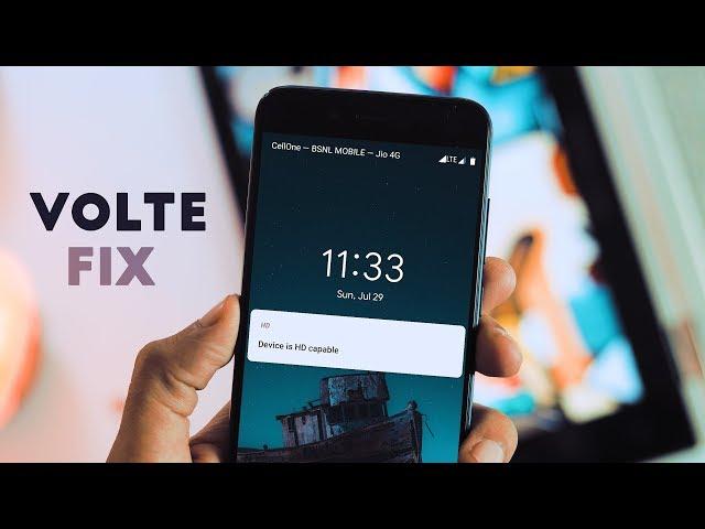 Xiaomi Mi A1 : Fix VoLTE / HD Voice on Android Pie 9.0 Beta [ DP4 / DP5 ]