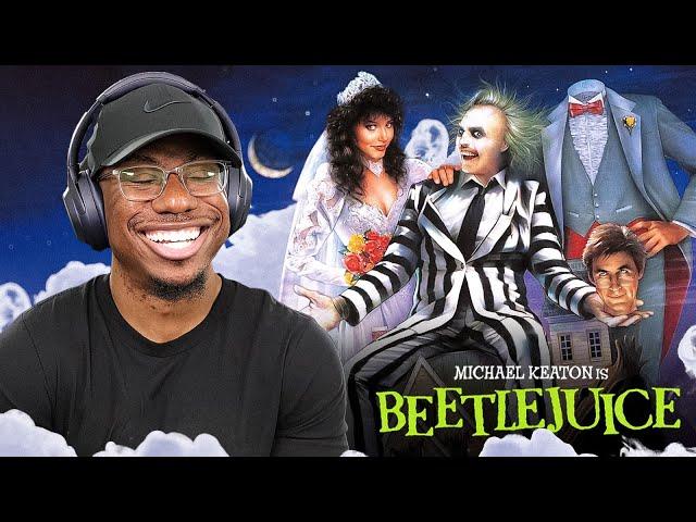 I Watched *BEETLEJUICE* For The FIRST Time & was BLOWN AWAY!