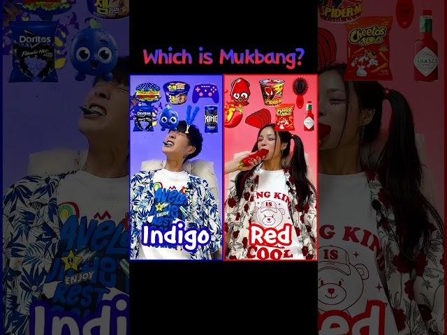 Indigo or Red️??? #shorts