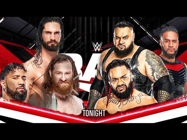 WWE 2K24 - Sami Zayn Jey Uso Seth Rollins vs Bronson Tama Tonga Jacob Fatu