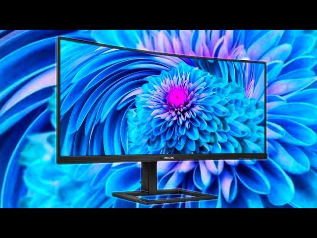 PHILIPS 34" UltraWide Curved Monitor 346E2CUAE 100Hz (1500R) Gaming QHD 1ms Full Review 