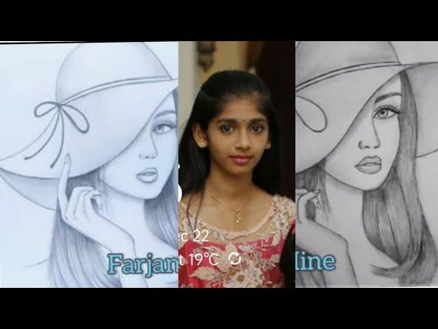 I tried to recreate Farjana drawing Academy drawing| Inspired by Farjana| recreation| simple art