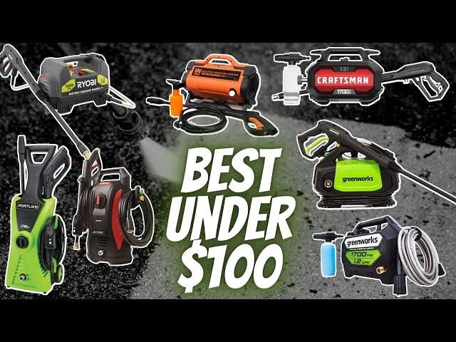 Best Pressure Washer under $100 | Best electric pressure washer review