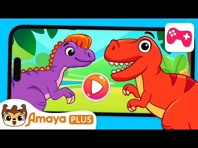 Динозавры для детей. Обучающая игра с динозаврами | Мультики для детей. Песенки для детей.