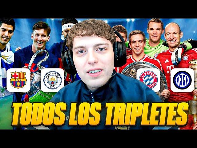 DAVOO XENEIZE REACCIONA A TODOS LOS TRIPLETES EN LA HISTORIA DEL FUTBOL: BARCELONA, BAYERN, UNITED..