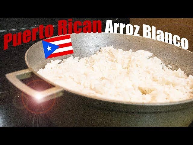 How To Cook White Rice  Arroz Blanco Puertorriqueño