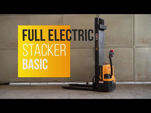 Full Electric Stacker Basic - WERKST MHE INDONESIA