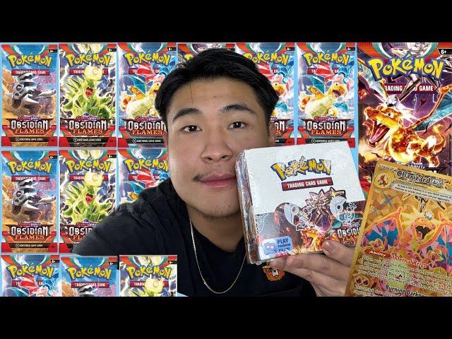 Obsidian Flames Booster Box Opening | GOLD cards and Art Rare Pulls