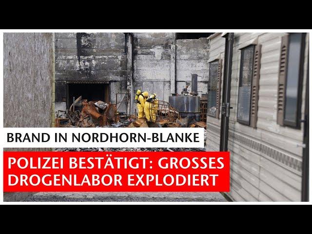 Drogenlabor in Nordhorn-Blanke: Explosion löste Großbrand aus | GN-Online