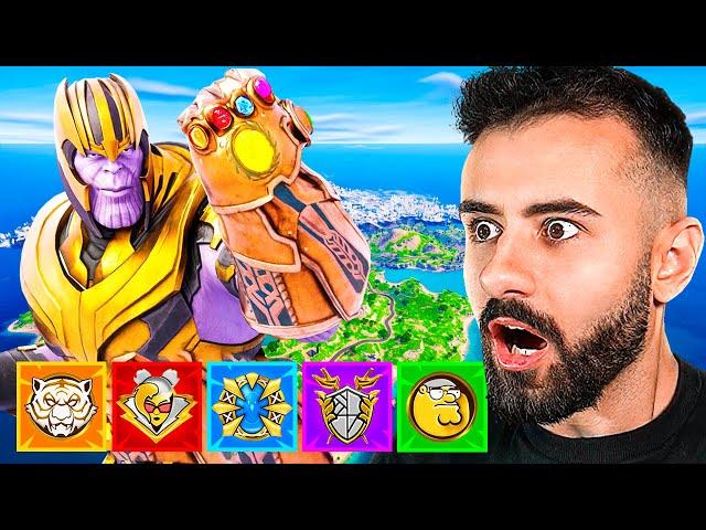 Το THANOS Challenge Στο Fortnite!