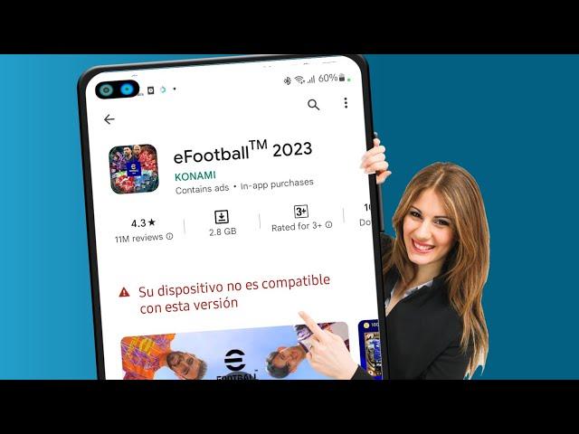 Cómo arreglar eFootball 2023 no compatible con tu dispositivo