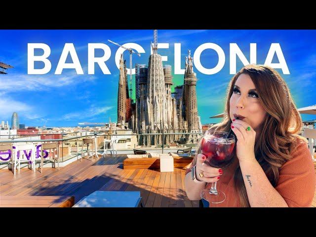 Trying the BEST Tapas in Barcelona Spain 