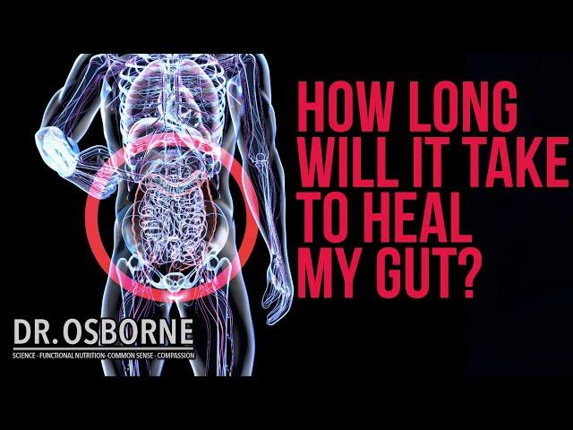 How long will it take to heal my gut after years of damage?