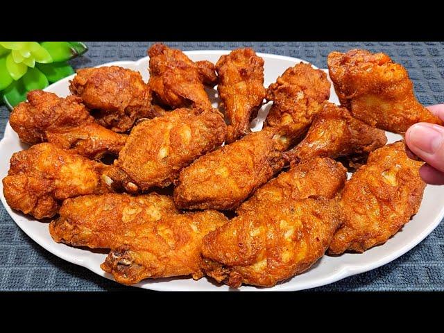 The Best Fried Chicken Wings You'll Ever Make! You will cook it again & again!!! | 2 RECIPES