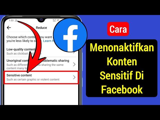 Cara Menonaktifkan Konten Sensitif Di Facebook | Cara Mematikan Konten Buruk Facebook