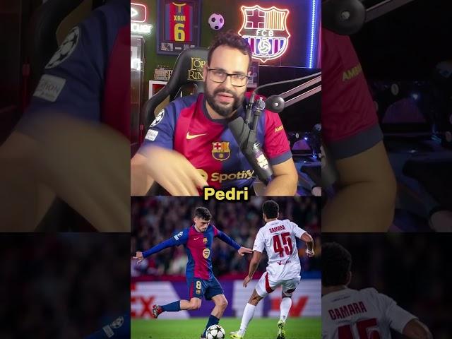 Exhibición de Pedri en champions #Barça #pedri #viral #futbol #shorts