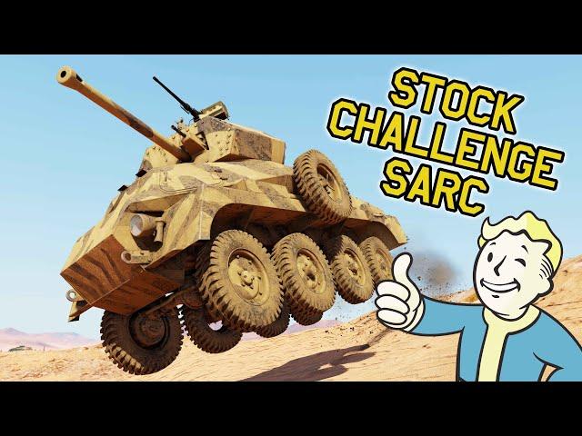 STOCK BOBBLEHEAD CHALLENGE - SARC MkVI 6pdr in War Thunder - OddBawZ