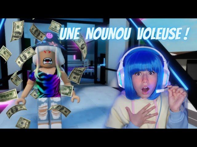 MA NOUNOU EST UNE VOLEUSE DE ROBLOX// Kiara Gamer girl