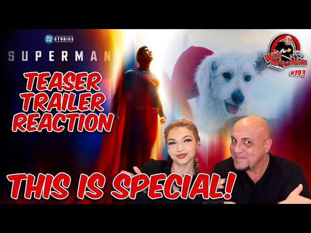 Superman Teaser Trailer Reaction! - Why this is special for DC