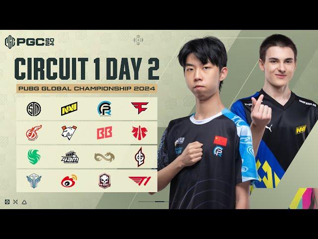 PUBG Global Championship 2024 Circuit 1 DAY 2